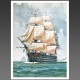 Victoire, 1765 - affiche voilier bateau navire