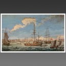 Ketch, 1772 - affiche voilier bateau navire