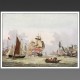 Thames, 1780 - affiche voilier bateau navire