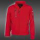 Veste softshell homme rouge