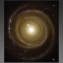 Backward spiral galaxy
