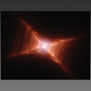 Dying star, ‘red rectangle’