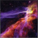Cygnus loop supernova blast wave