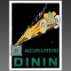 Dinin, accumulateurs - Affiche grand format