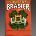 Brasier automobiles, affiche posters