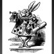 Le lapin, Alice au pays des merveilles